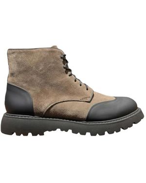 Calce Schoenen ,Bruin ,Lace-Up Boots - Grijs