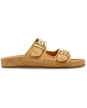Tory Burch Sliders - Natural