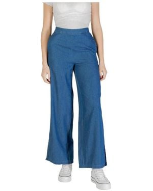 ONLY Wide Jeans - Bleu