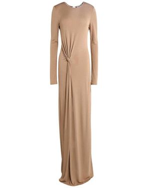 Saint Laurent Maxi Jurk - Naturel