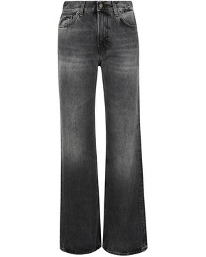 Haikure Jeans ,Zwart ,Katoen Korea Spider Jeans - Grijs