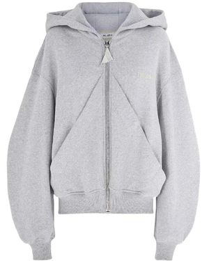 The Attico Zip-Throughs - Grigio