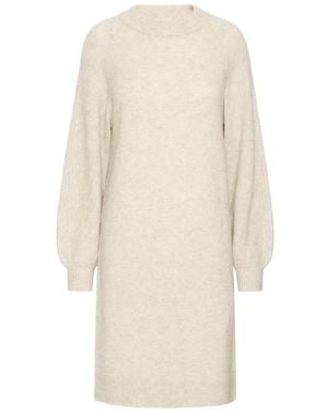 Ichi Knitted Dresses - Neutre