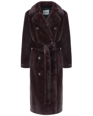 Stand Studio Double-Breasted Coats - Noir