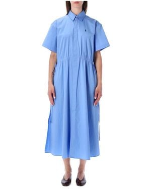 Polo Ralph Lauren Shirt Dresses - Blue