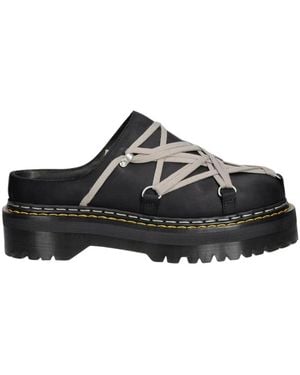 Rick Owens Mules - Negro