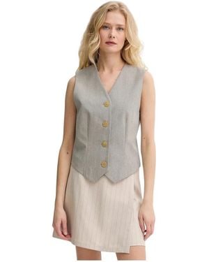 By Malene Birger Jassen ,Grijs ,Polyester Occa Vest