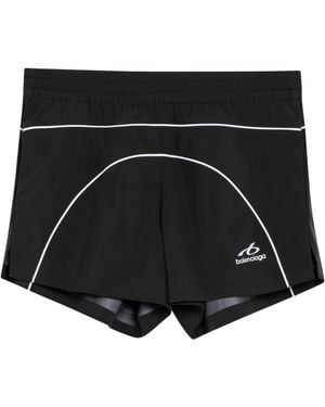 Balenciaga Running Shorts - Negro
