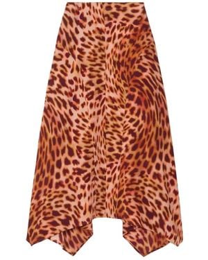 Stella McCartney Midi Skirts - Naranja