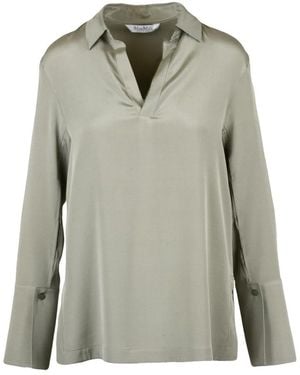 Max Mara Dover Blusa - Groen
