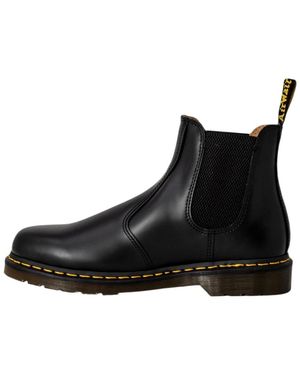 Dr. Martens Schoenen ,Zwart ,Polyester 2976 Smooth Chelsea