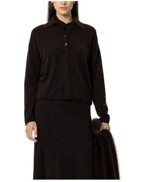 Luisa Cerano Cashmere Knitwear - Negro