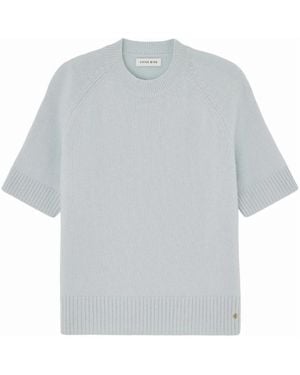 Anine Bing Round-Neck Knitwear - Gris