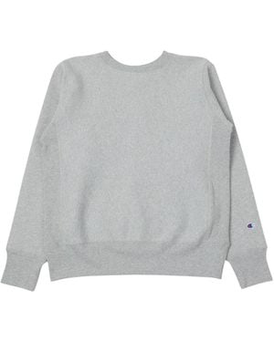 Champion Hoodies & Sweatvesten ,Grijs ,Katoen Usa Reverse Weave Crew Neck Sweatshirt