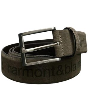 Harmont & Blaine Belts - Black
