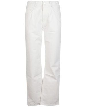 Ami Paris Straight Jeans - Blanco