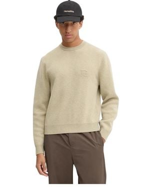 Nanushka Rundhals-Strickpullover - Natur