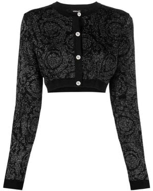 Versace Cardigans - Black