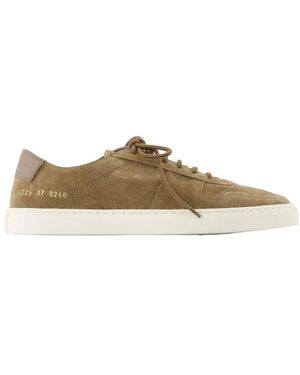 Common Projects Bball Slim Deconstructed Trainers - Braun