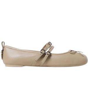 Pinko Ballerina Shoes - Natural