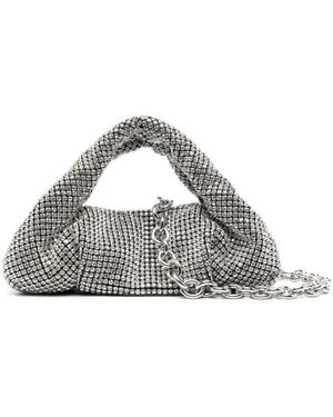 Stuart Weitzman Klar mini mda shine sandale - Grau