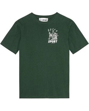 OperaSPORT Tops ,Groen ,Katoen Katoenen T-Shirt