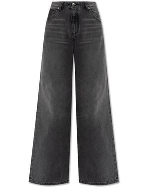 Blumarine Wide Jeans - Grijs