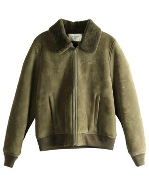 Saint Laurent Faux Fur & Shearling Jackets - Green