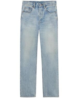 Saint Laurent Straight Jeans - Azul