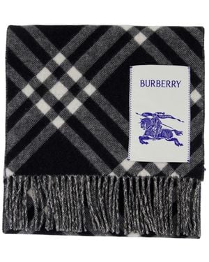 Burberry Winter Scarves - Black