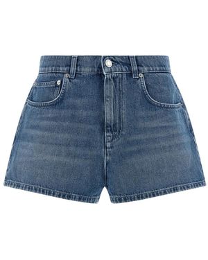 Moschino Denim Shorts - Azul