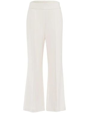 Tuzzi Essentielle Hose Mit Elastischem Bund - Weiß