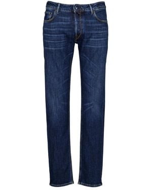 Hand Picked Slim Fit Jeans - Blue
