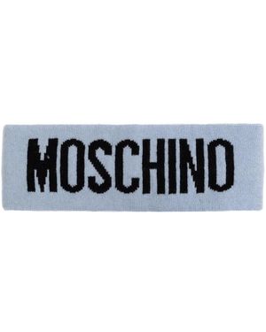 Moschino Stirnband Mit Logo - Schwarz
