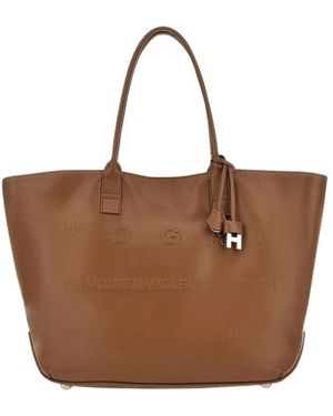 Hogan Shopping Bags - Brown