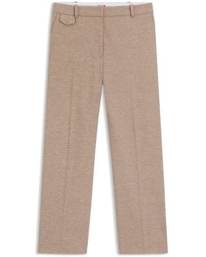 HUGO Straight Pants - Natural