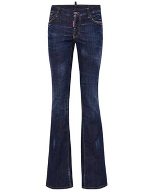 DSquared² Boot-Cut Jeans - Bleu