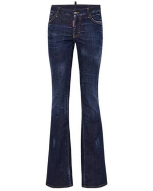 DSquared² Boot-Cut Jeans - Blue