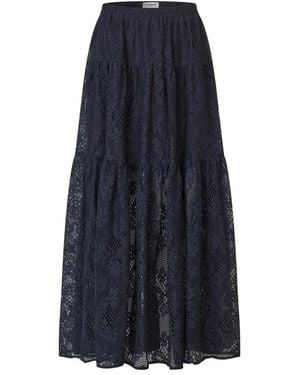 Lolly's Laundry Maxi Skirts - Blue