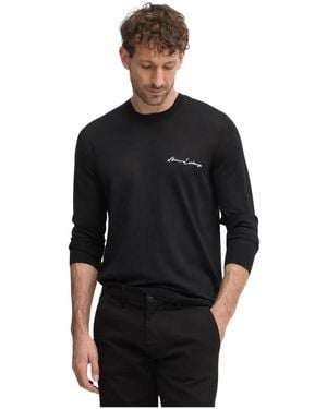 ARMANI EXCHANGE Round-Neck Strickwaren - Schwarz