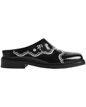 Simone Rocha Mules - Negro