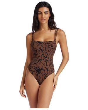 Fisico One-Piece - Marron