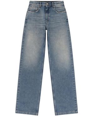Rick Owens Jeans ,Blauw ,Straight Jeans