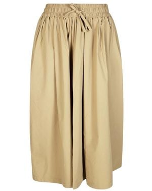 Save The Duck Midi Skirts - Natural