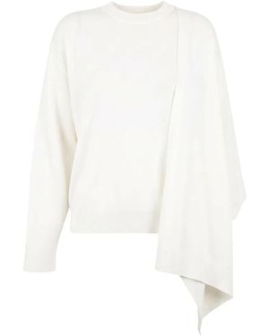 DARKPARK Round-Neck Knitwear - Blanco