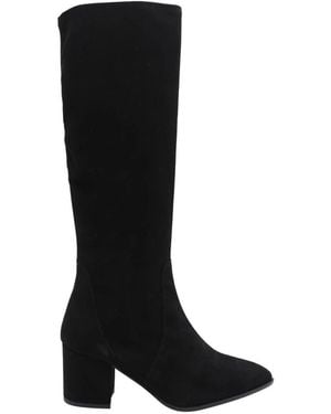 E mia Heeled Boots - Black