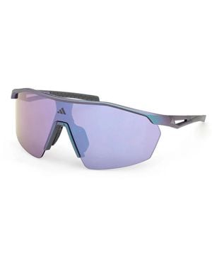 adidas Accessoires ,Grijs ,Anemos Light Zonnebril - Blauw