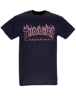 Thrasher T-Shirts - Blue