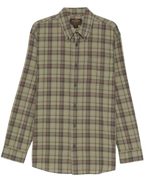 Filson Overhemden ,Groen ,Katoen Madras Button-Down Shirt