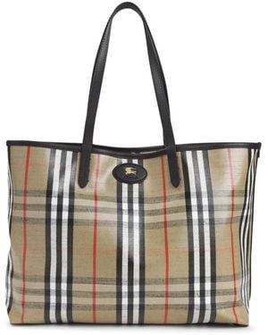 Burberry Highlands Tote - Schwarz